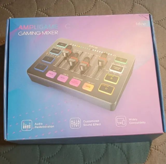 Gaming Mixer Ampligame SC3 Fifine - Foto 4