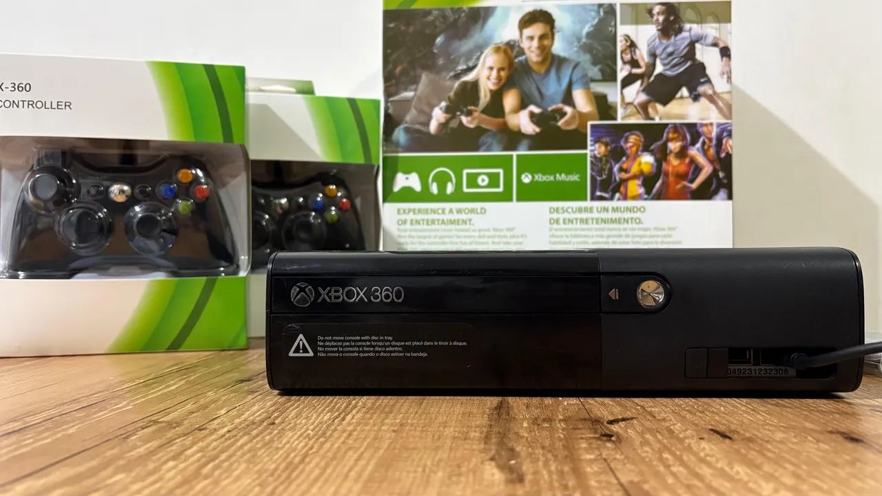 Xbox 360 + Hd Com Jogos - Foto 3