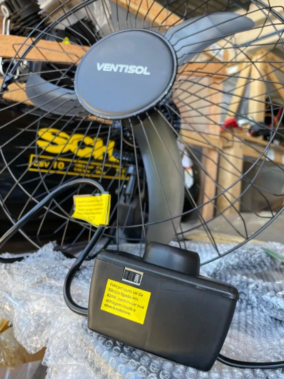 Ventilador de Parede Ventisol 50cm, Ventisol - 3 pás premium, Bivolt - Foto 5