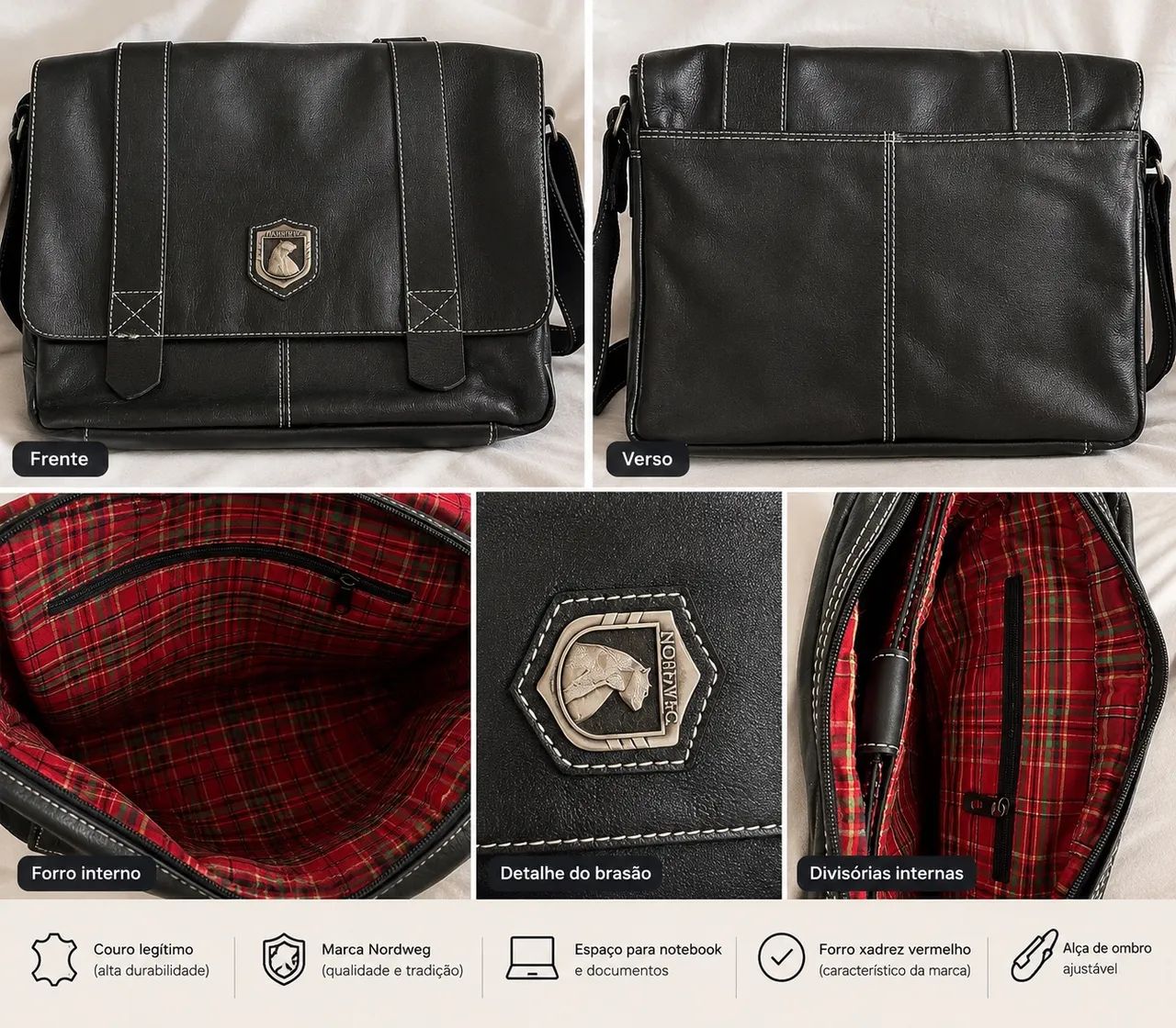 Bolsa Executiva NORDWAG original