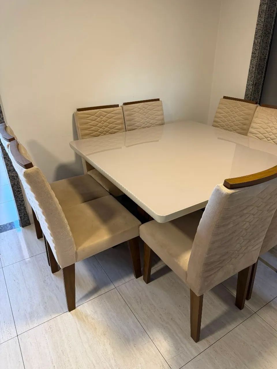 Mesa de jantar 8 com cadeiras - Foto 3