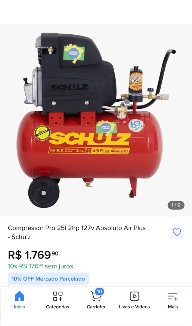Compressor de ar - Foto 3