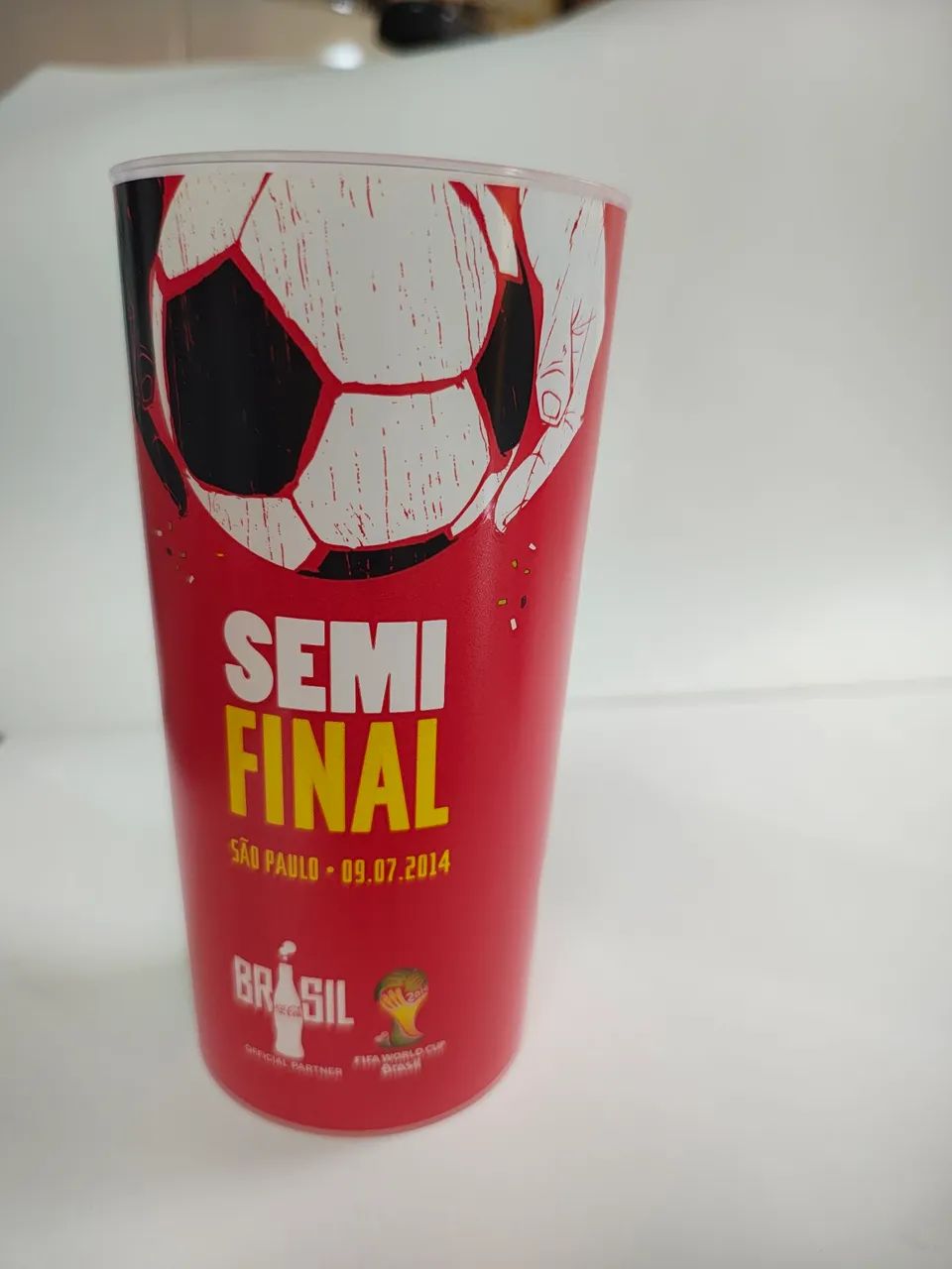 Copo colecionável Semi final copa do mundo 2014 kit com 3 copos e 1 brinde - Foto 4