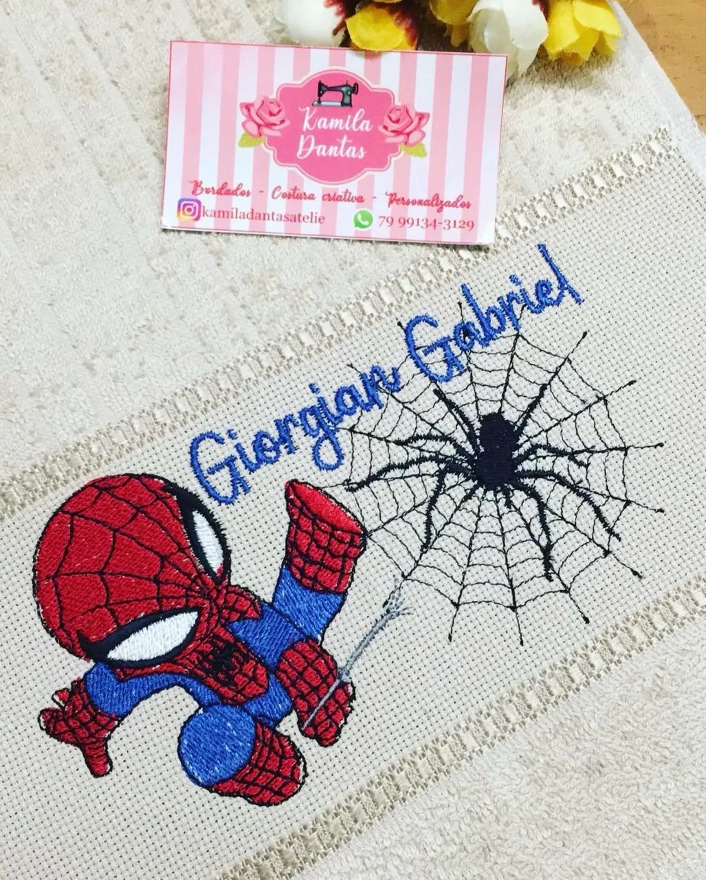 Toalhinhas bordadas - Foto 2