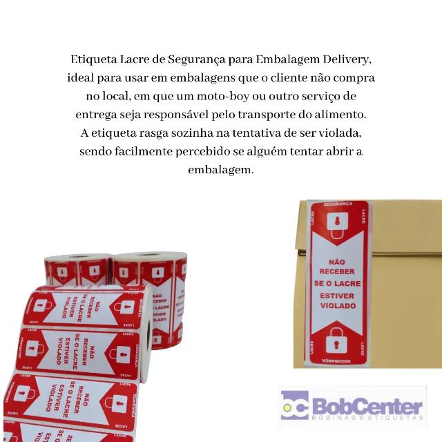Lacre de Etiqueta para Restaurantes  - Foto 4