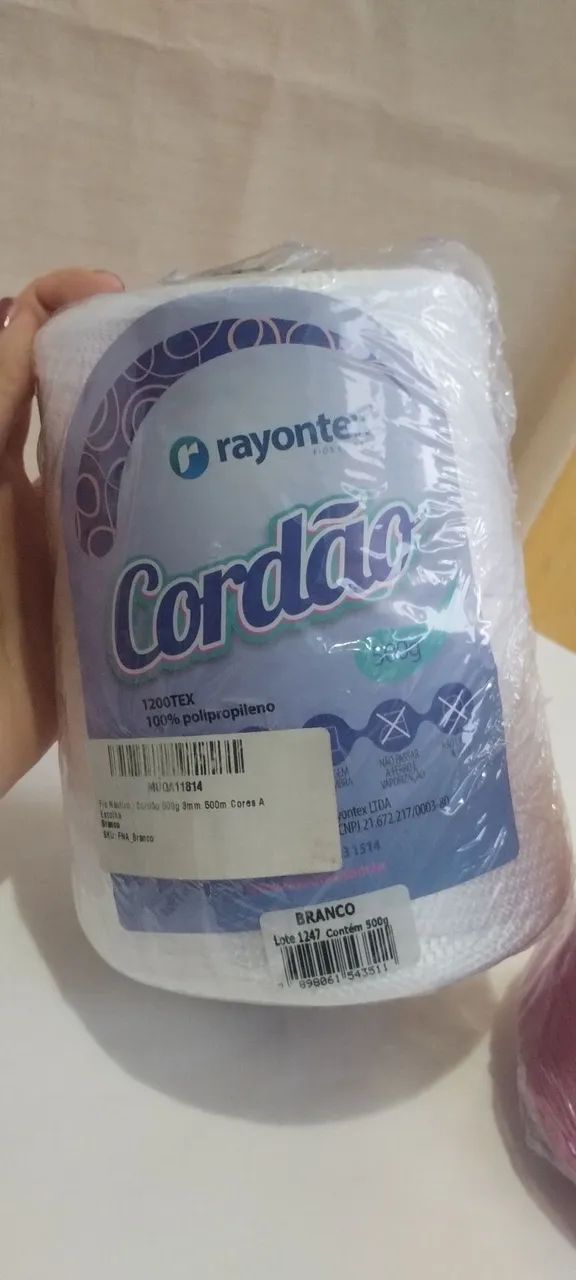 Fio náutico para crochê  - Foto 2