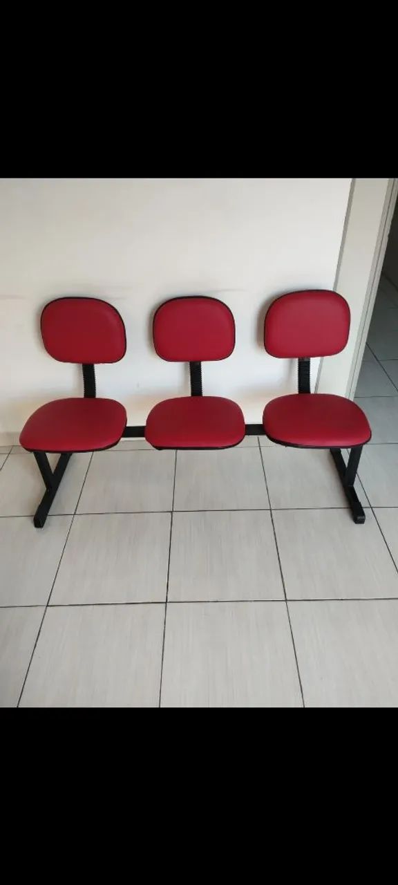 Vende-se longarina 3 lugares