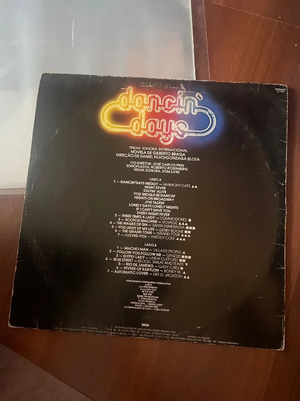 Disco de vinil lp trilha dancin days  - Foto 2