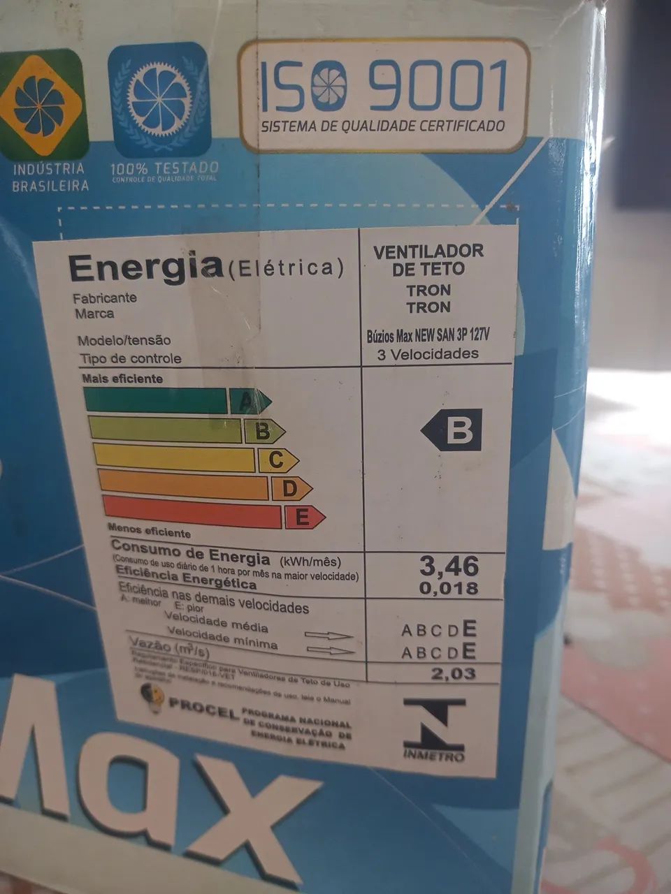 Ventilador de teto  - Foto 4
