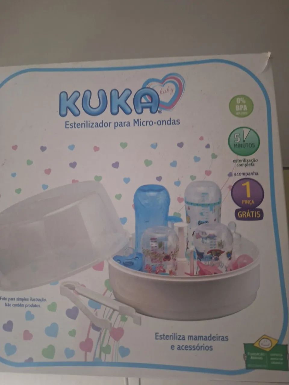 Esterilizador para micro-ondas KUKA