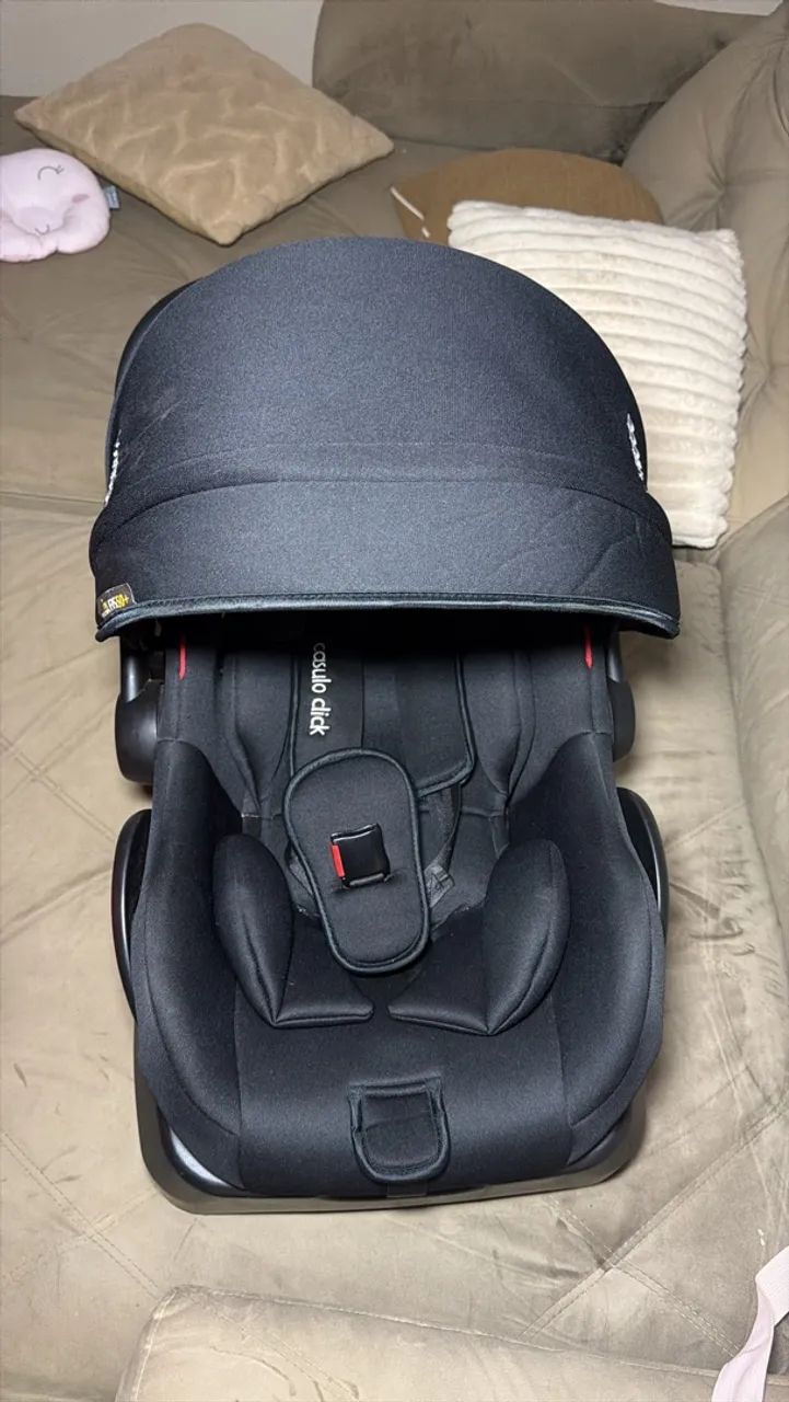 VENDO BEBÊ CONFORTO + BASE CLICK - Foto 2
