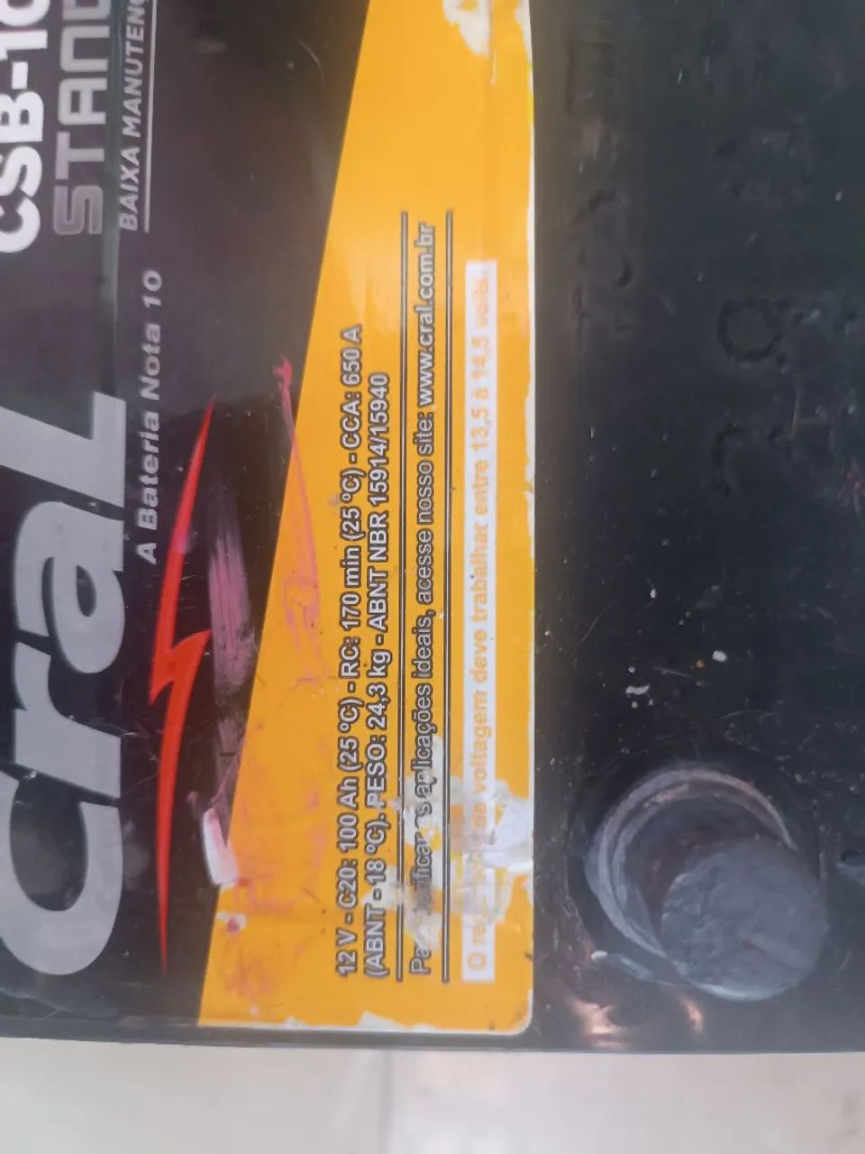 Bateria Cral CSB-100 EF Standard - Foto 4