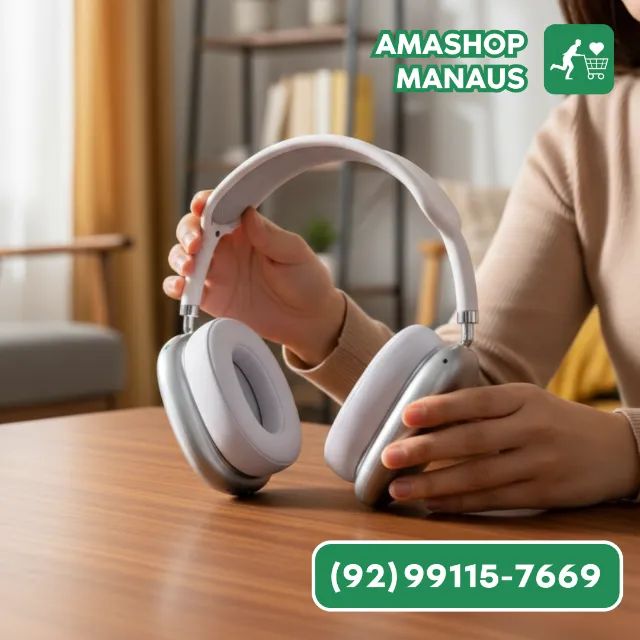 Headset P9 Bluetooth 5.0 - Som High Definition e Design Premium