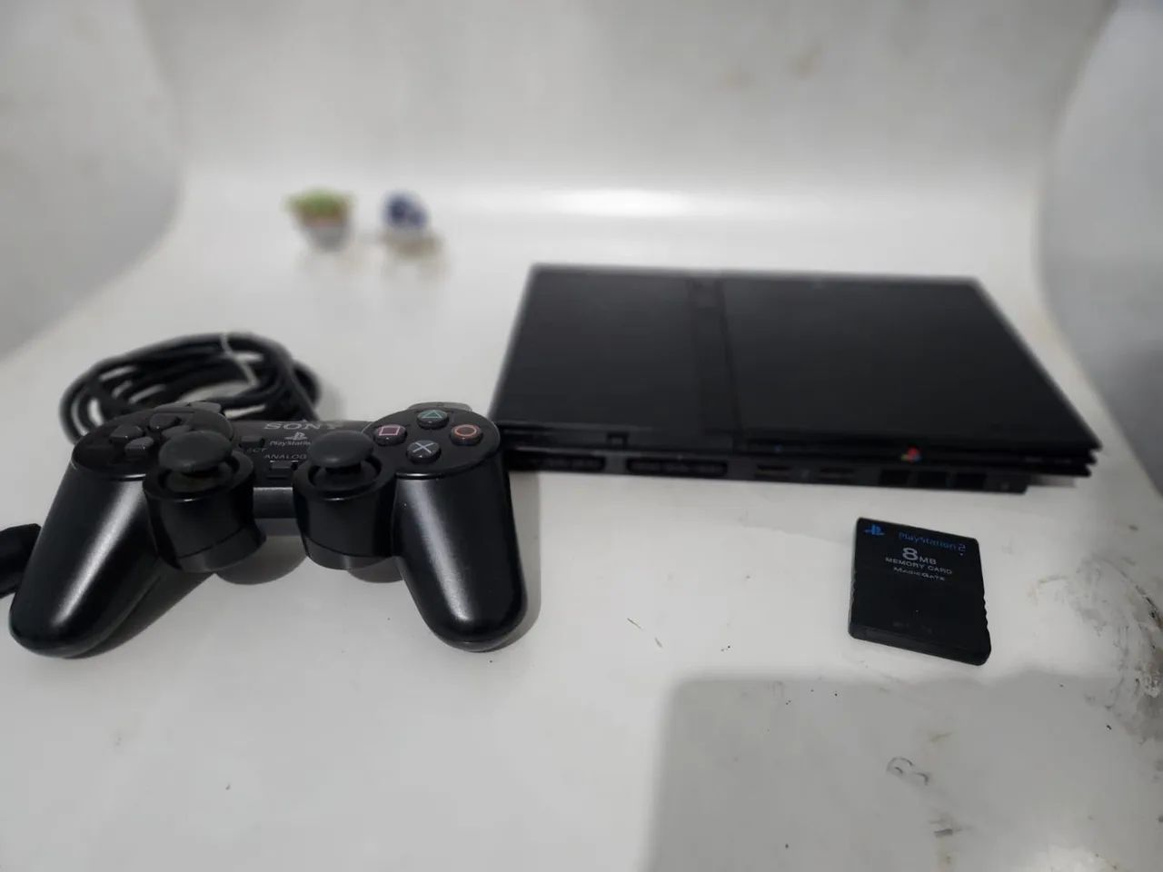 Playstation ps2 slim leitor ok cd prata  - Foto 3