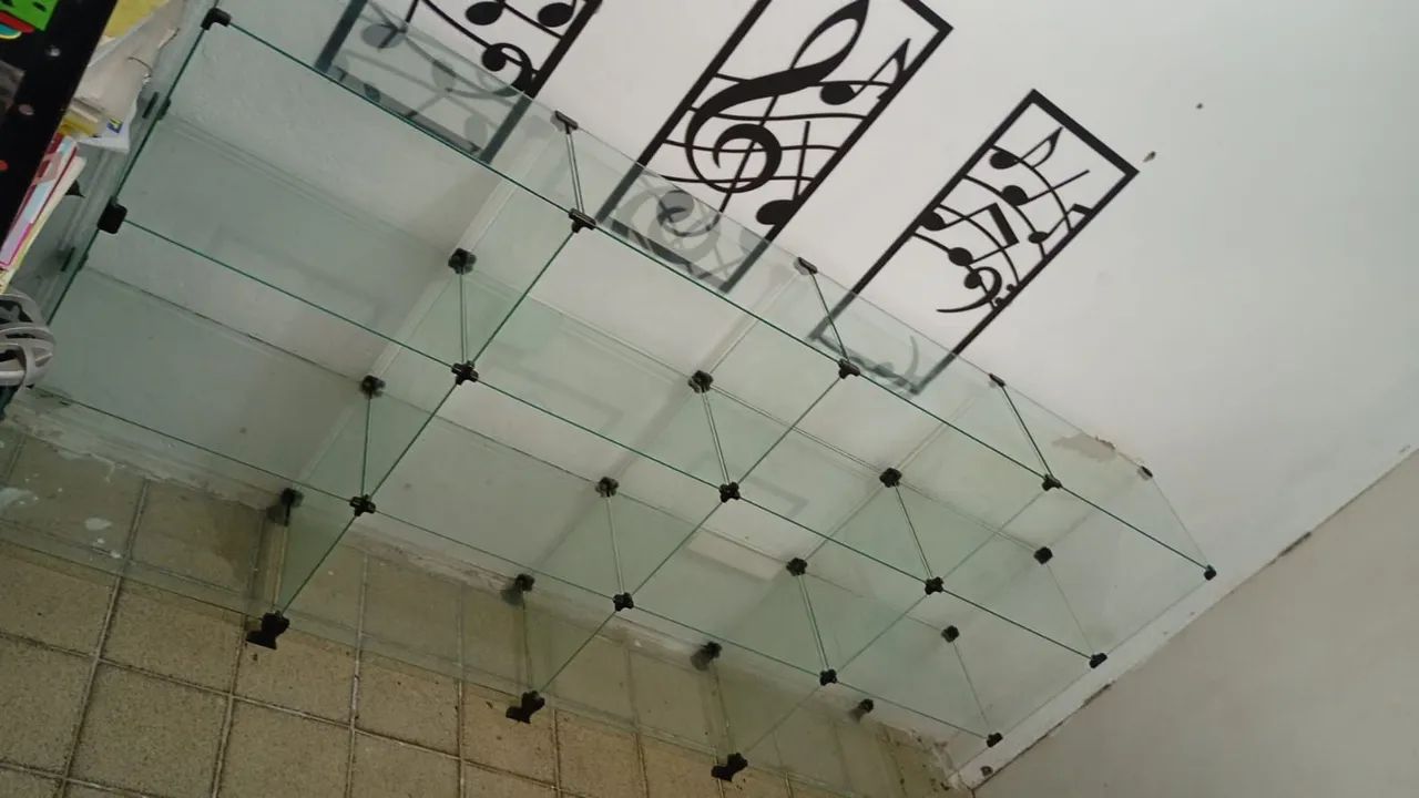 Expositor de vidro - 205 cm × 99 cm - Foto 3