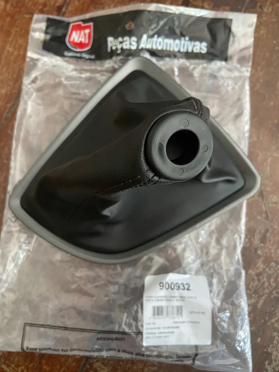 Coifa de Câmbio HB20 2013 a 2019 Preto com Base Cinza 1.0 - Foto 3