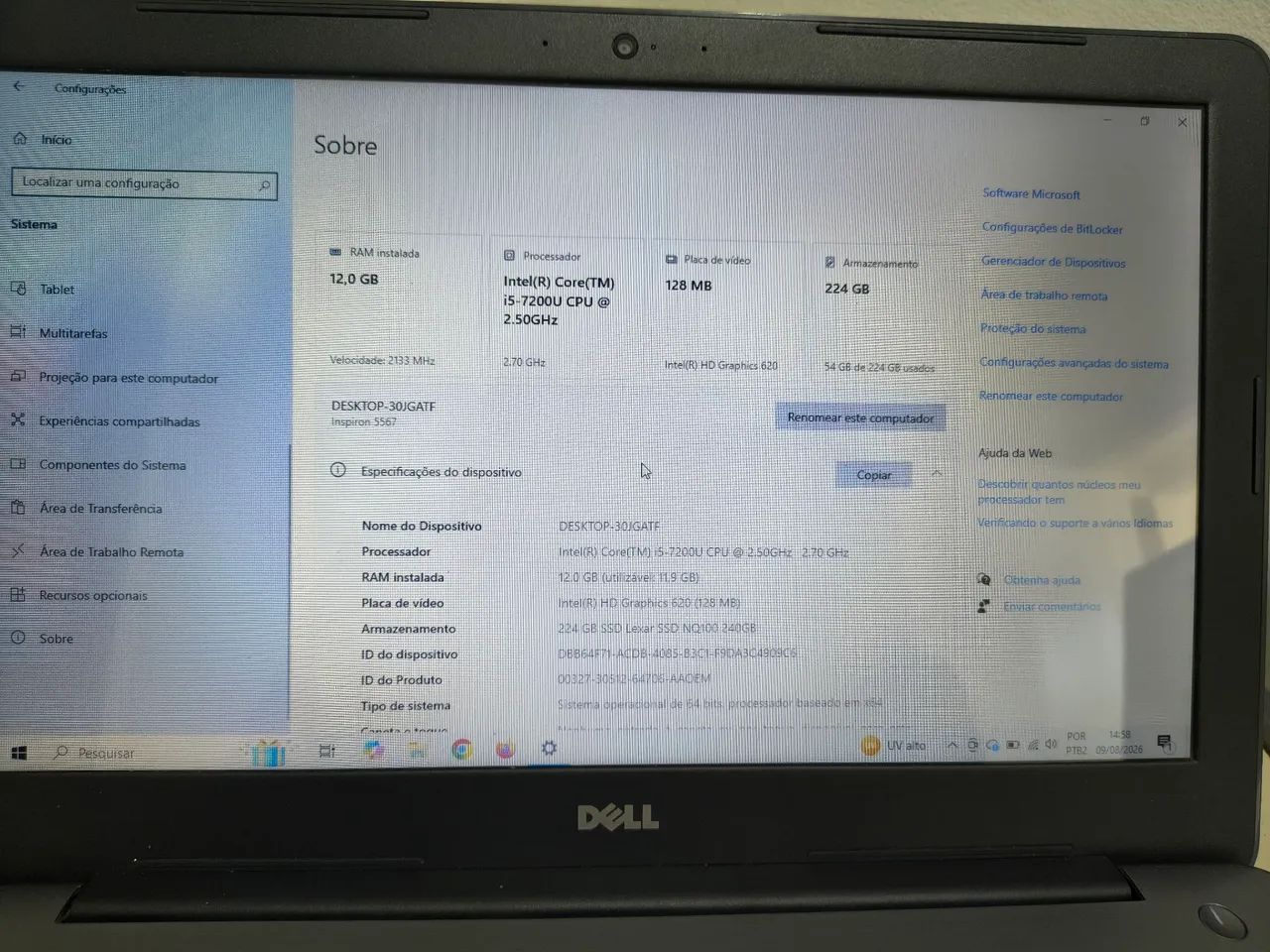 Dell Inspiron 15 5567 - Foto 4