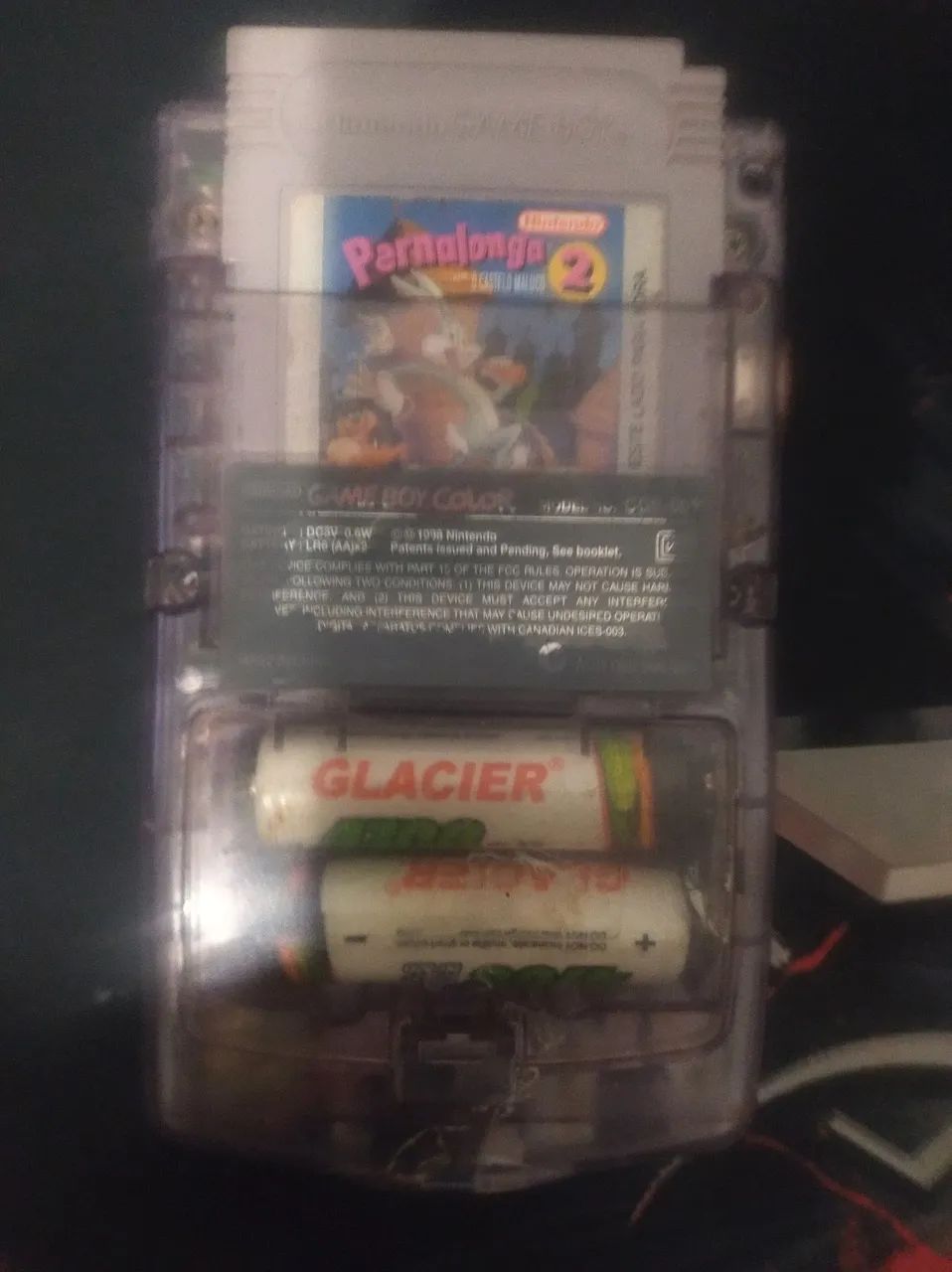 Vendo game boy color com 3 fitas - Foto 5