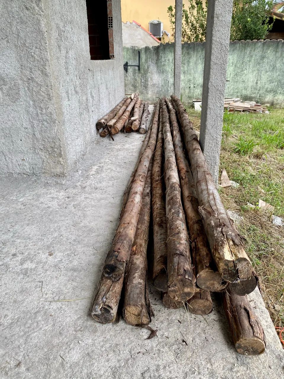 Eucalyptus Props – Ideal for Construction and Slab Support.
