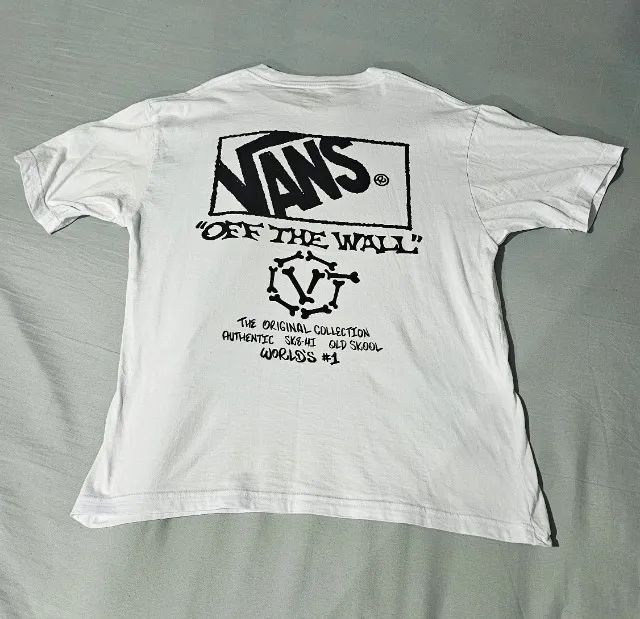 Camiseta Original Vans Off The Wall