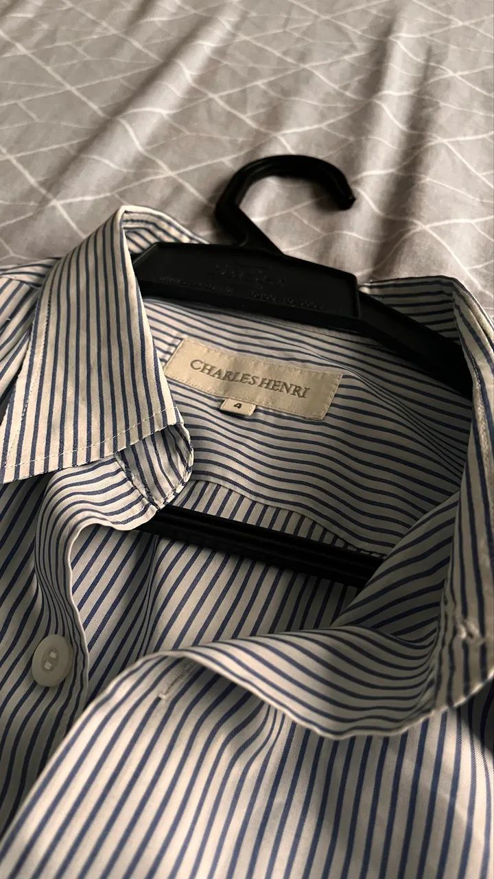Camisa listrada Charles Henry - Foto 4