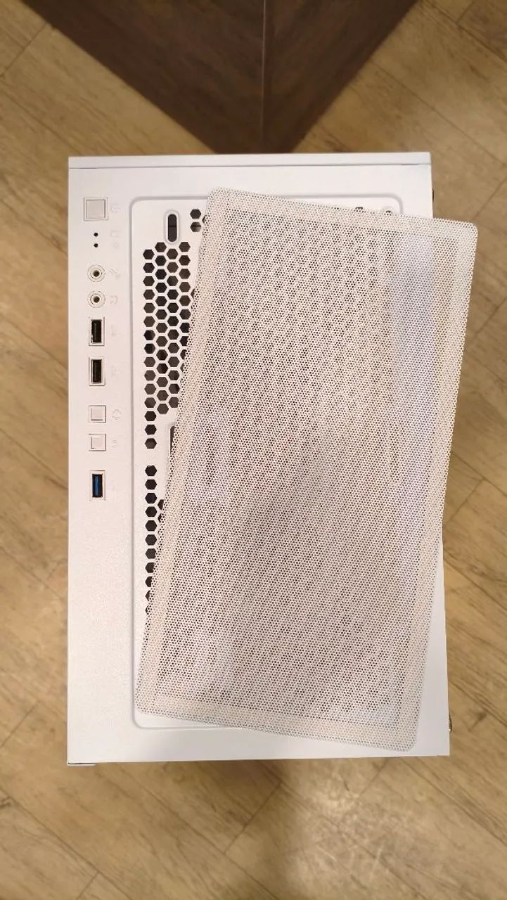Gabinete Ninja branco com cooler e controladora  - Foto 5