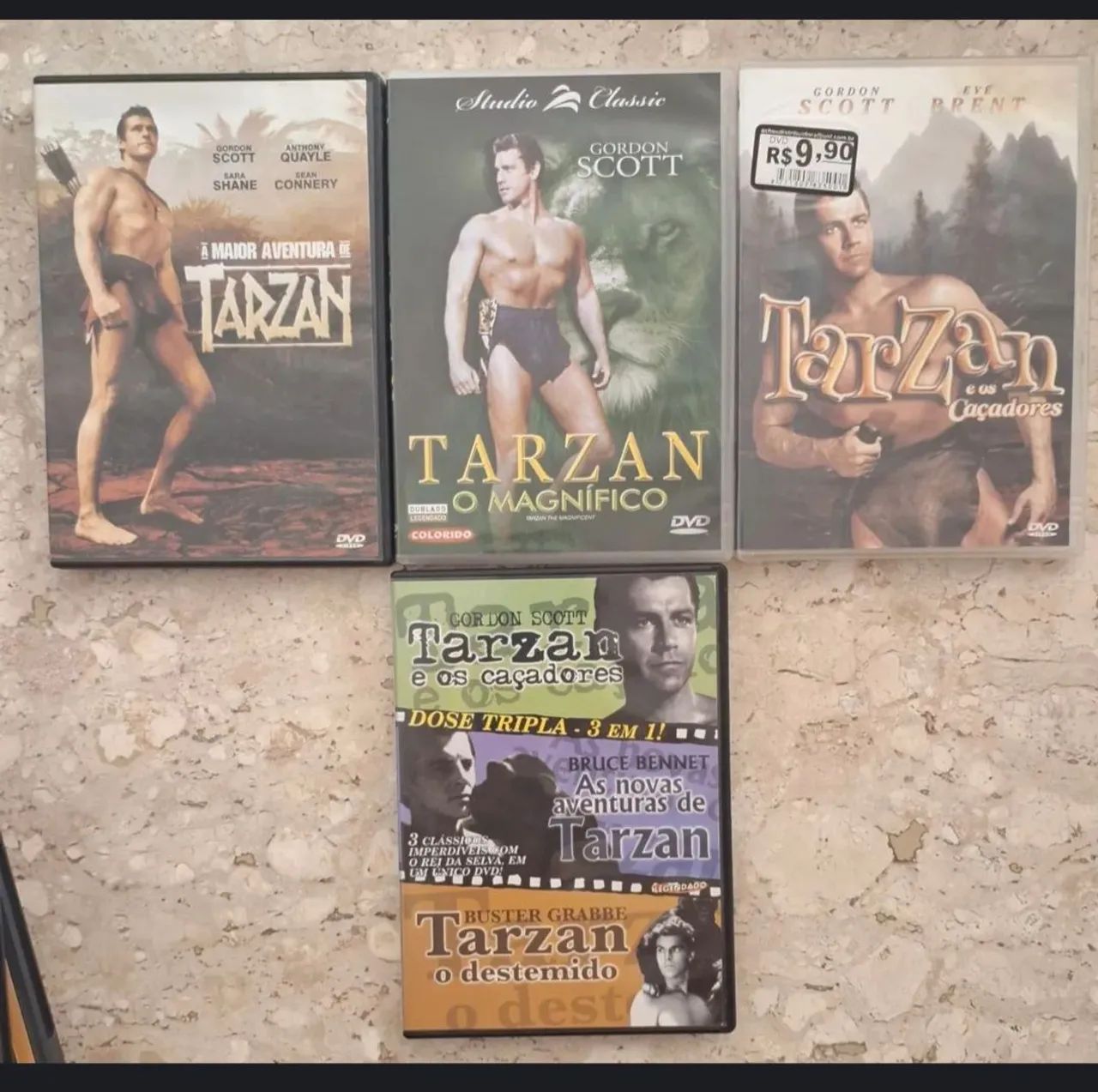 Coleção de filmes Tarzan 9 filmes