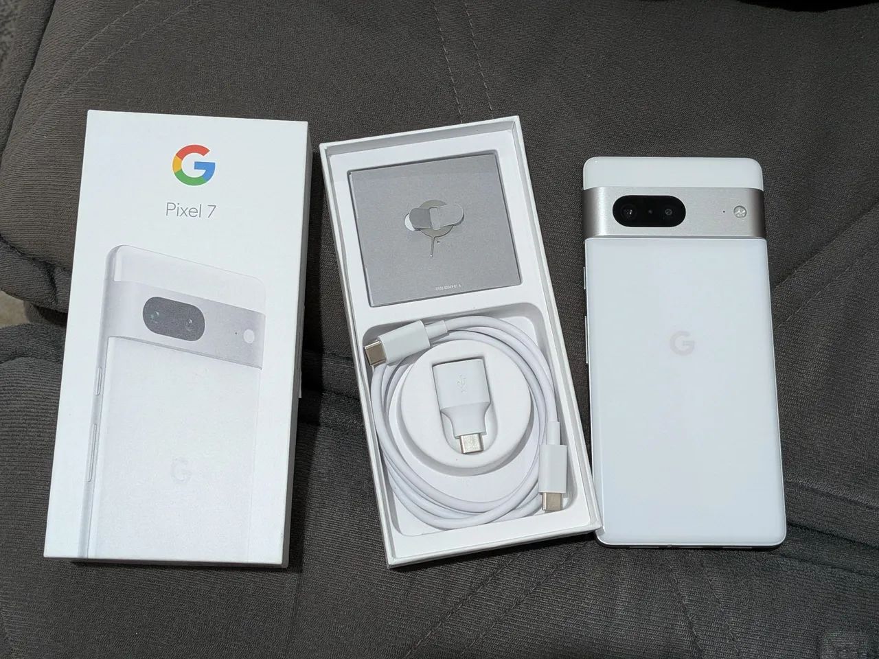 Google Pixel 7 Snow 128GB - Celulares e Smartphones - Jardim das