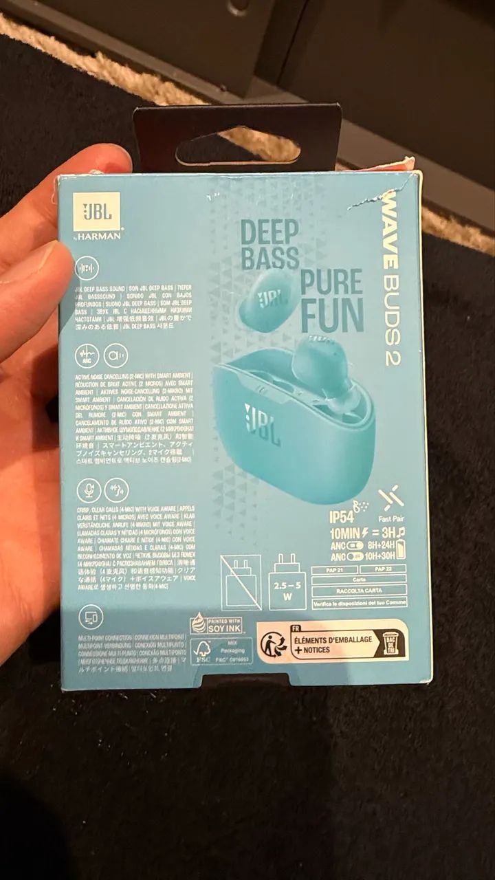 Fone Jbl Wave Buda 2 - Blue  - Foto 2