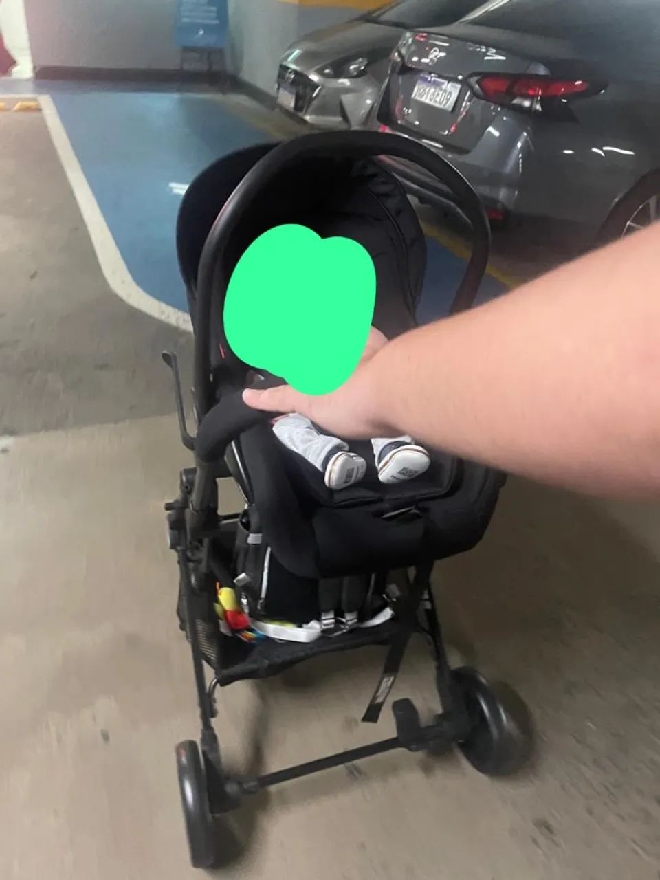 CARRINHO DE BEBÊ KIDDO MOISÉS + BEBÊ CONFORTO 3x1