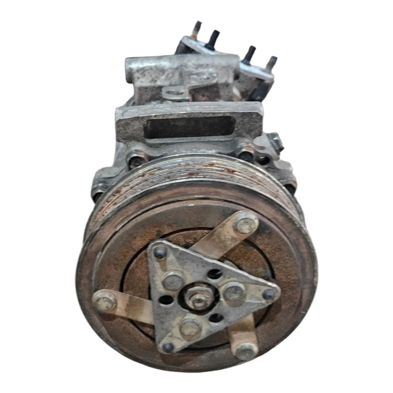 COMPRESSOR DO AR CONDICIONADO ford cargo 815 2008 2009 - Foto 4