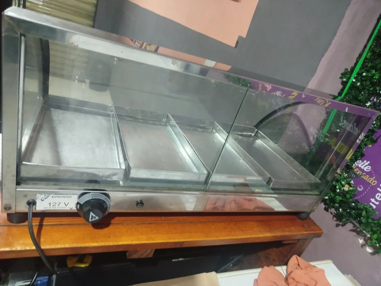 Estufa Para salgados 4 bandejas 