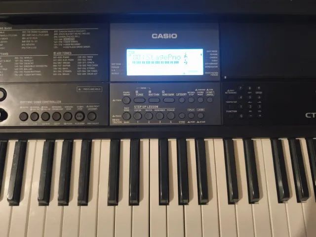 Casio CT-X800 + Suporte, Pedal, Bag - Foto 3