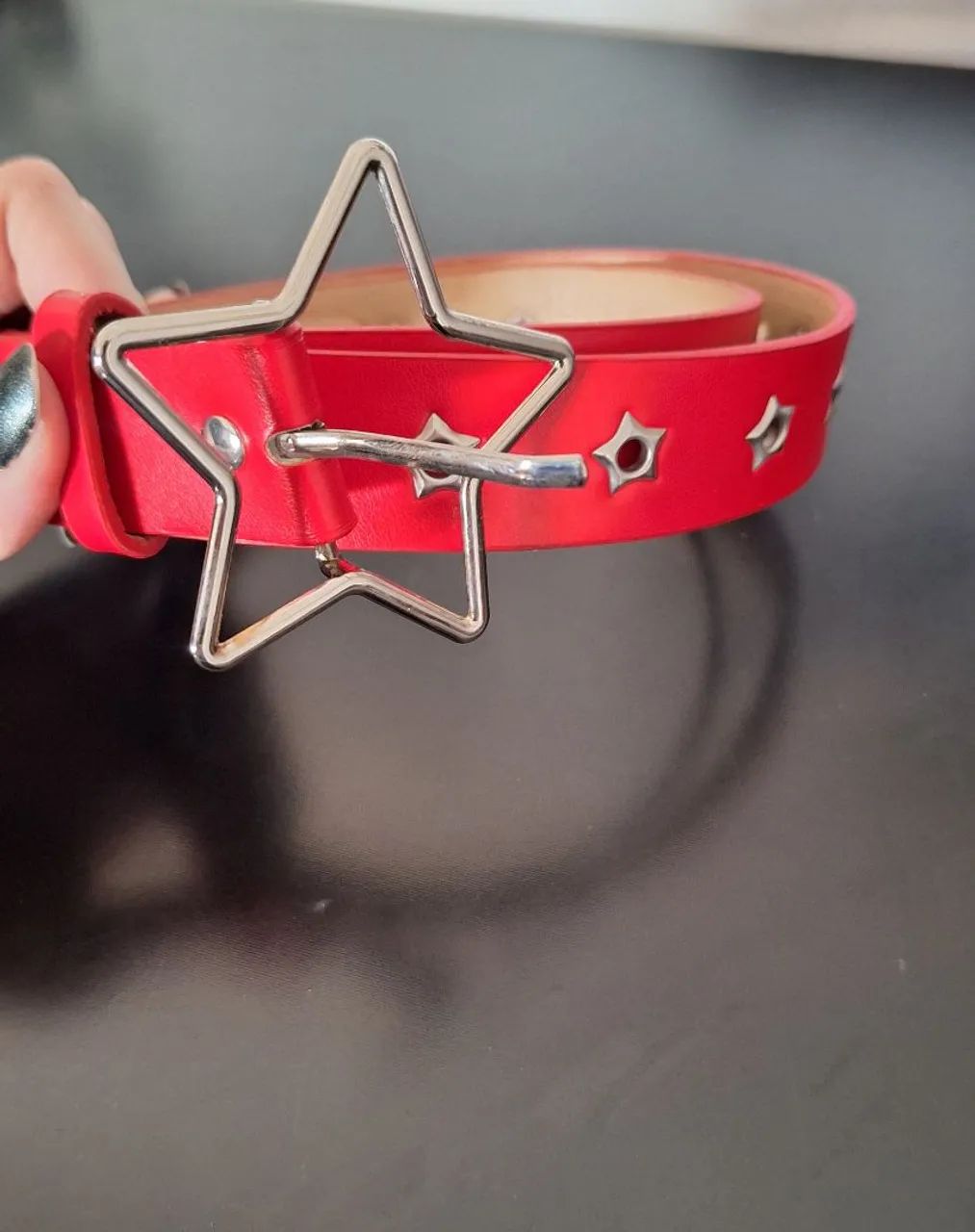 Cinto vermelho estrela  - Foto 2