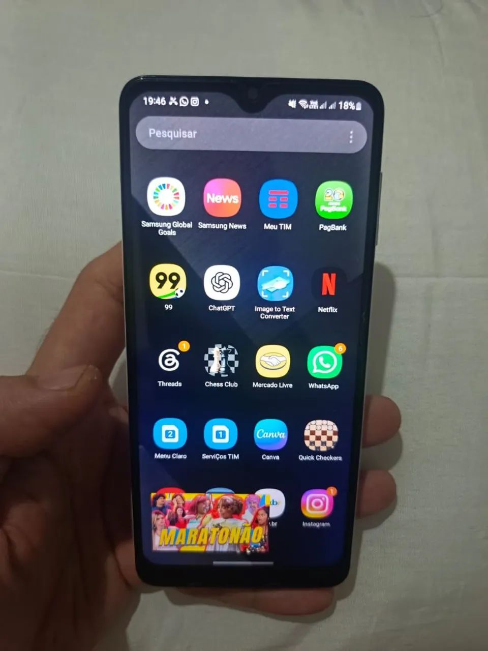 Teoca Celular A22 bem conservado com volta minha - Foto 5