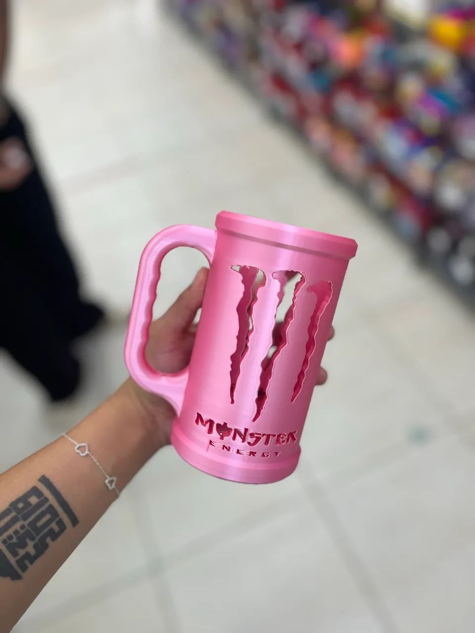 CANECA MONSTER ROSA  - Foto 3