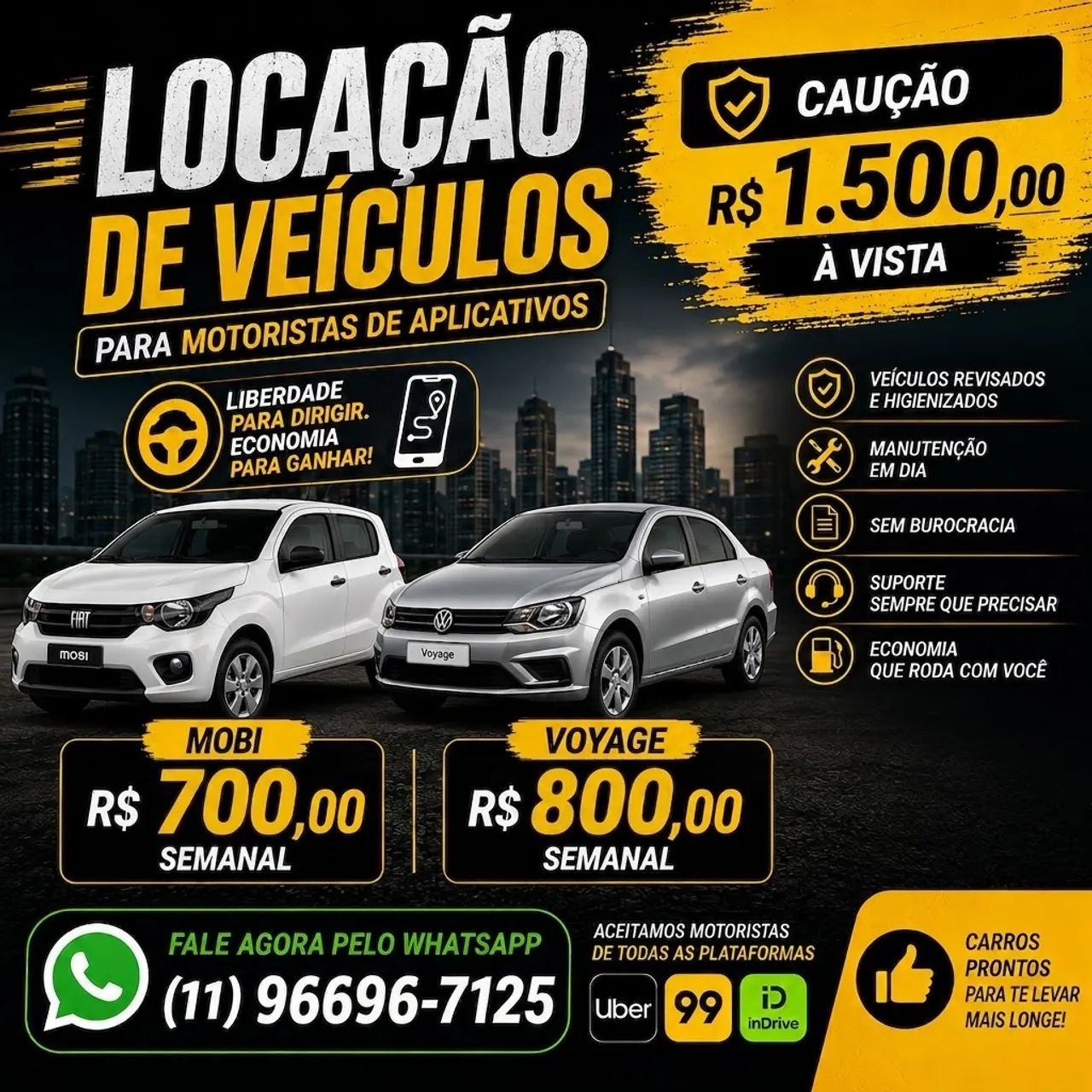 LOCAÇÃO DE VEÍCULOS
