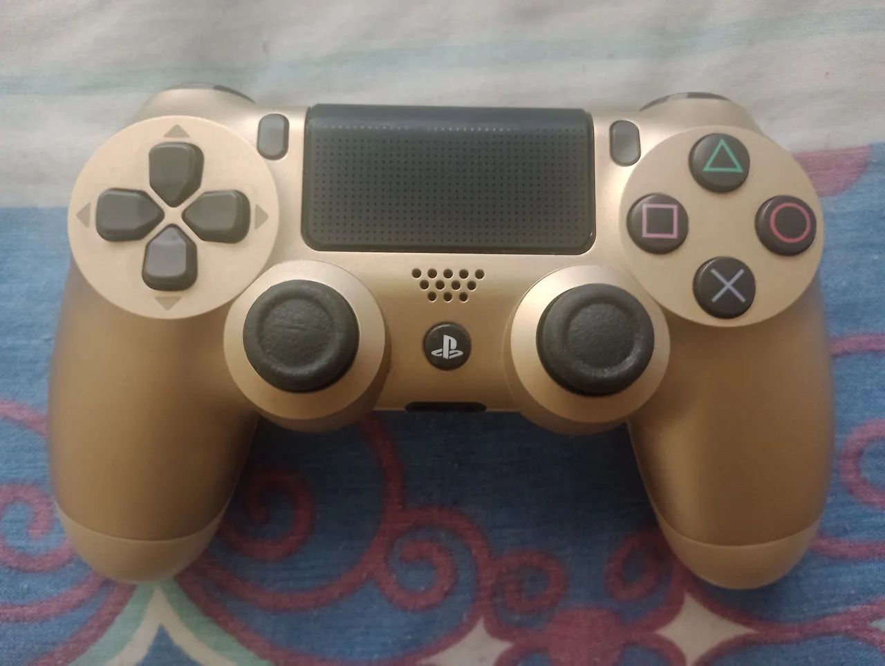 CONTROLE PS4 ORIGINAL EDIÇÃO GOLD 