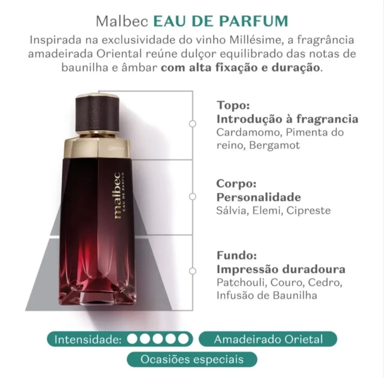 Perfume Malbec EAU DE PARFUM - Foto 2