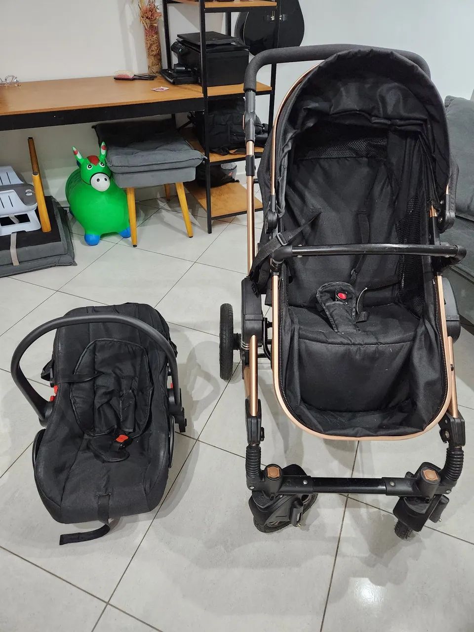 European 3-in-1 Baby Stroller