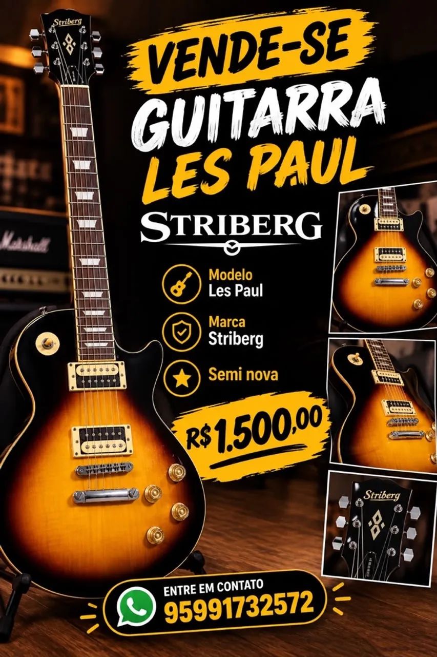 Guitarra les paul 