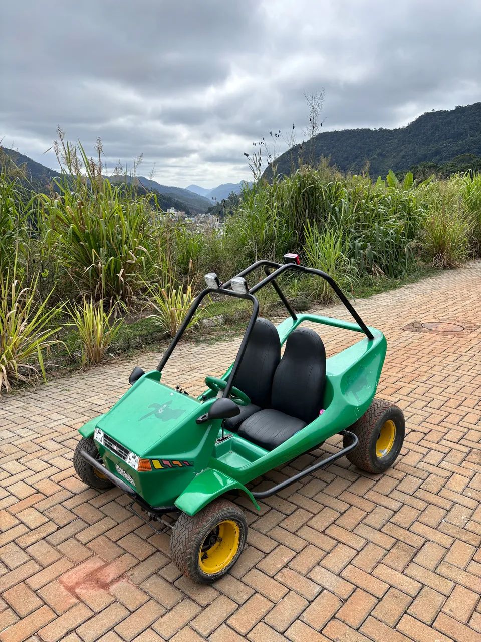 Mini buggy motor gasolina partida elétrica 