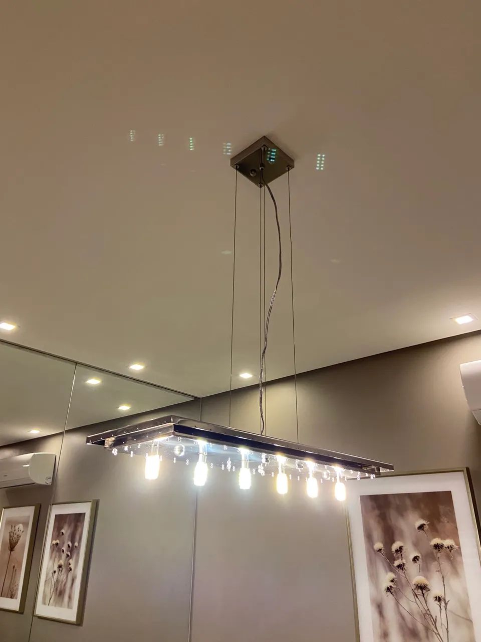 Lustre Pendente Retangular - Foto 3