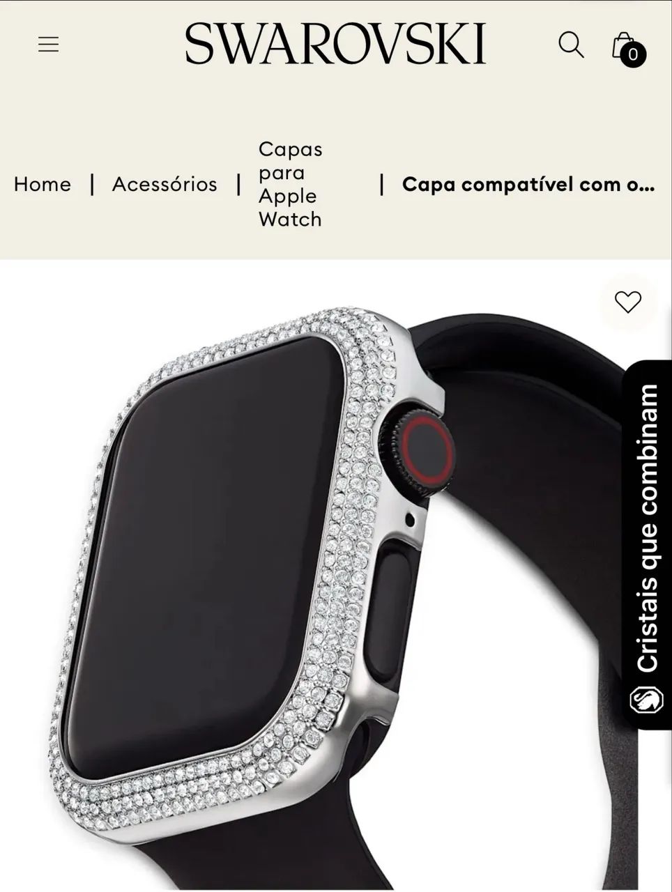 Case Swaroviski para Apple Watch  - Foto 3