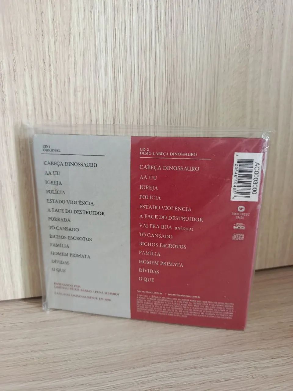 Titãs - cabeça dinossauro cd duplo (edição comemorativa) - Foto 4