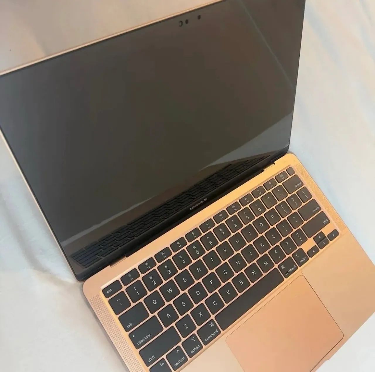 macbook air m1 2020 8gb 256gb - rose gold - impecável (usado