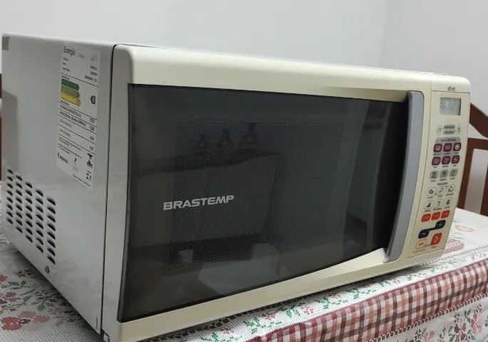 Micro-ondas Brastemp branco  - Foto 3