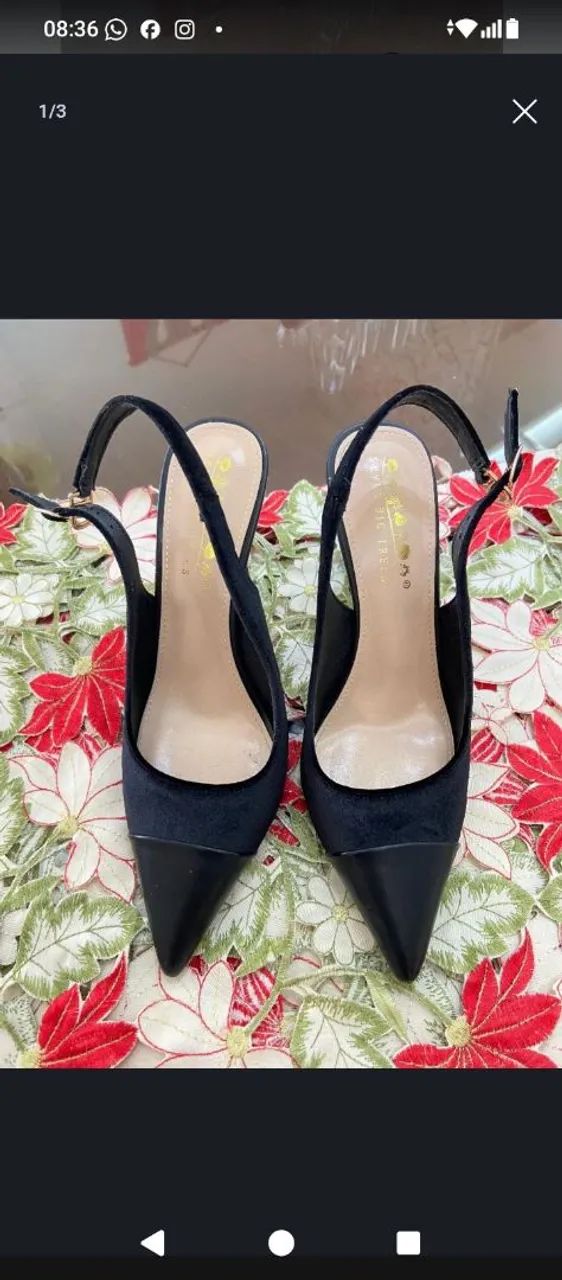Scarpin preto 