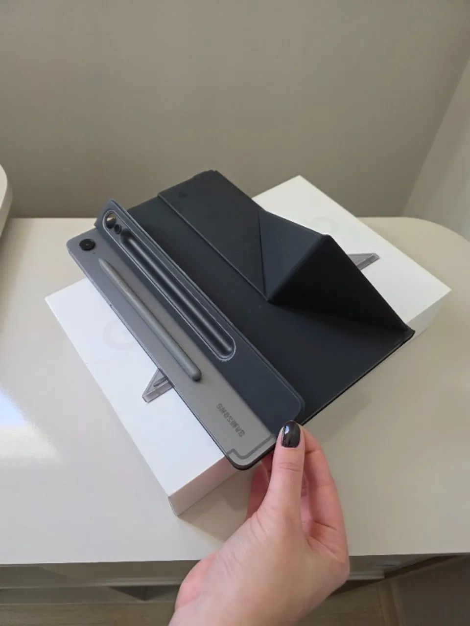 Tablet Samsung Galaxy Tab S9 FE 128gb - Grafite - Foto 4