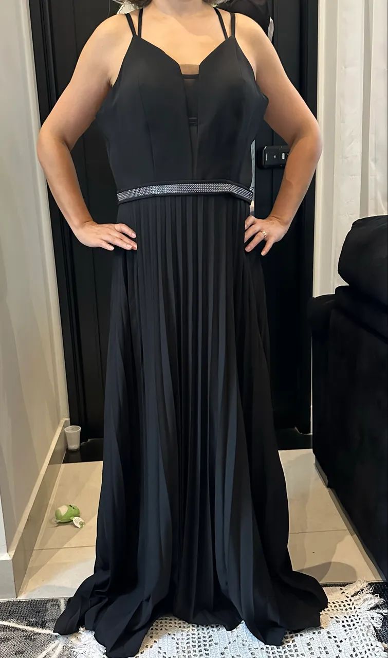 Vestido Festa Preto - Foto 2